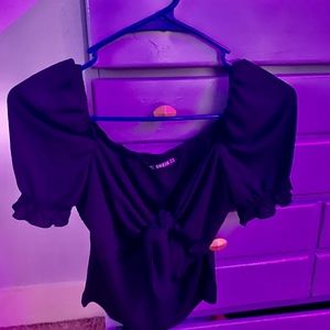 Cute black blouse